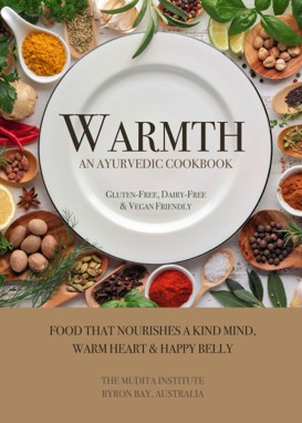 Warmth Ayurvedic Cookbook Cover